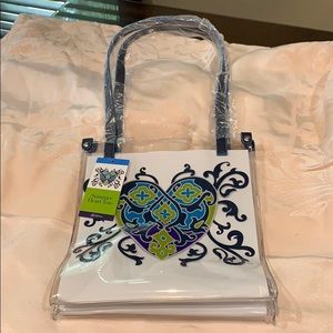 NWT Brighton Summer Heart Tote